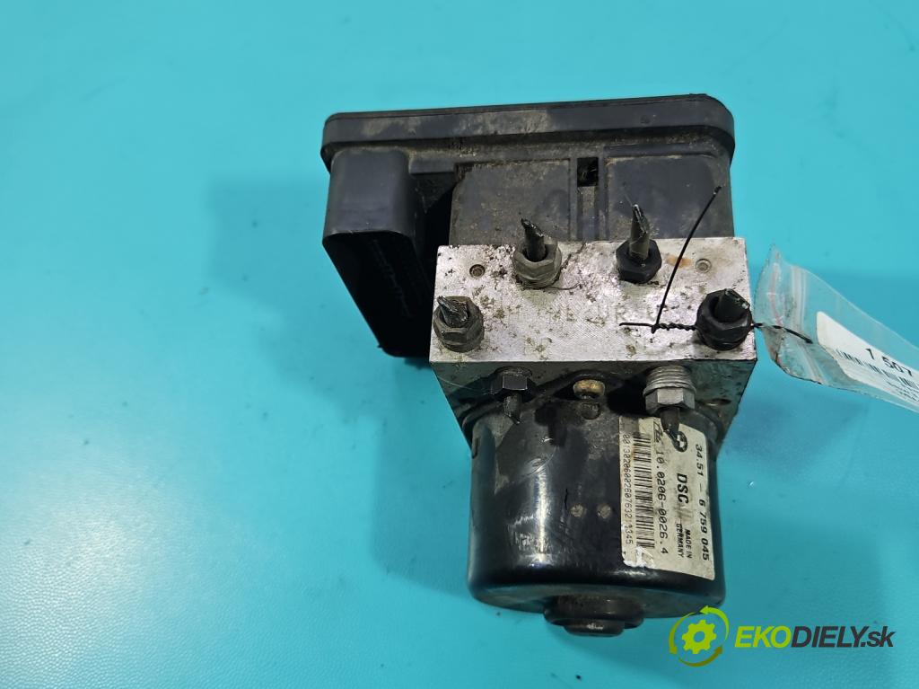 Bmw 3 E46 1998-2007 1.8 116 hp manual 85 kW 1796 cm3 3- čerpadlo abs 6759045 (Pumpa ABS)