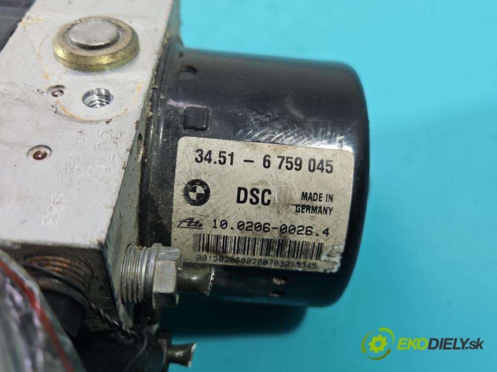 Bmw 3 E46 1998-2007 1.8 116 hp manual 85 kW 1796 cm3 3- čerpadlo abs 6759045 (Pumpa ABS)