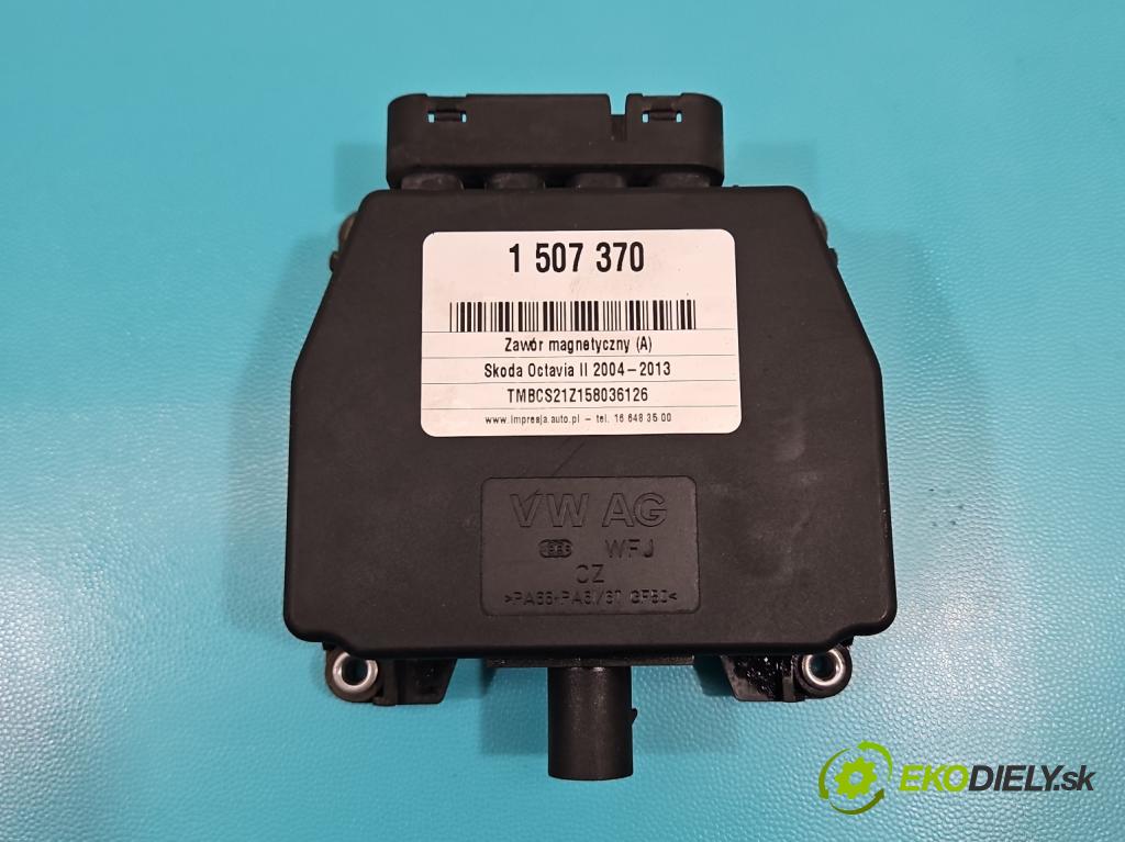 Skoda Octavia II 2004-2013 1.9 tdi 105 HP manual 77 kW 1896 cm3 5- ventil magnetické: 6Q0906625 (Ventil ostatné)