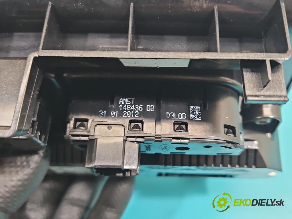 Ford Focus Mk3 2010-2018 1.6 tdci 116 hp manual 85 kW 1560 cm3 5- palubní deska panel topení BM5T18C612CH