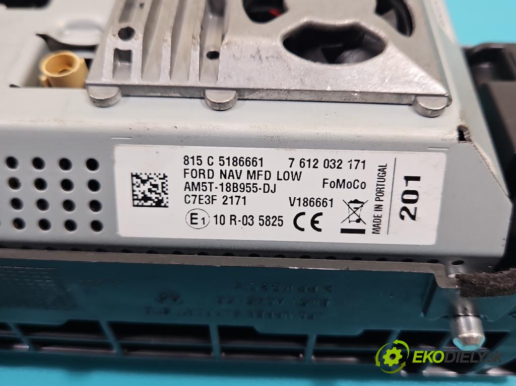 Ford Focus Mk3 2010-2018 1.6 tdci 116 HP manual 85 kW 1560 cm3 5- Zobrazit: AM5T-18B955-DJ (Prístrojová doska)