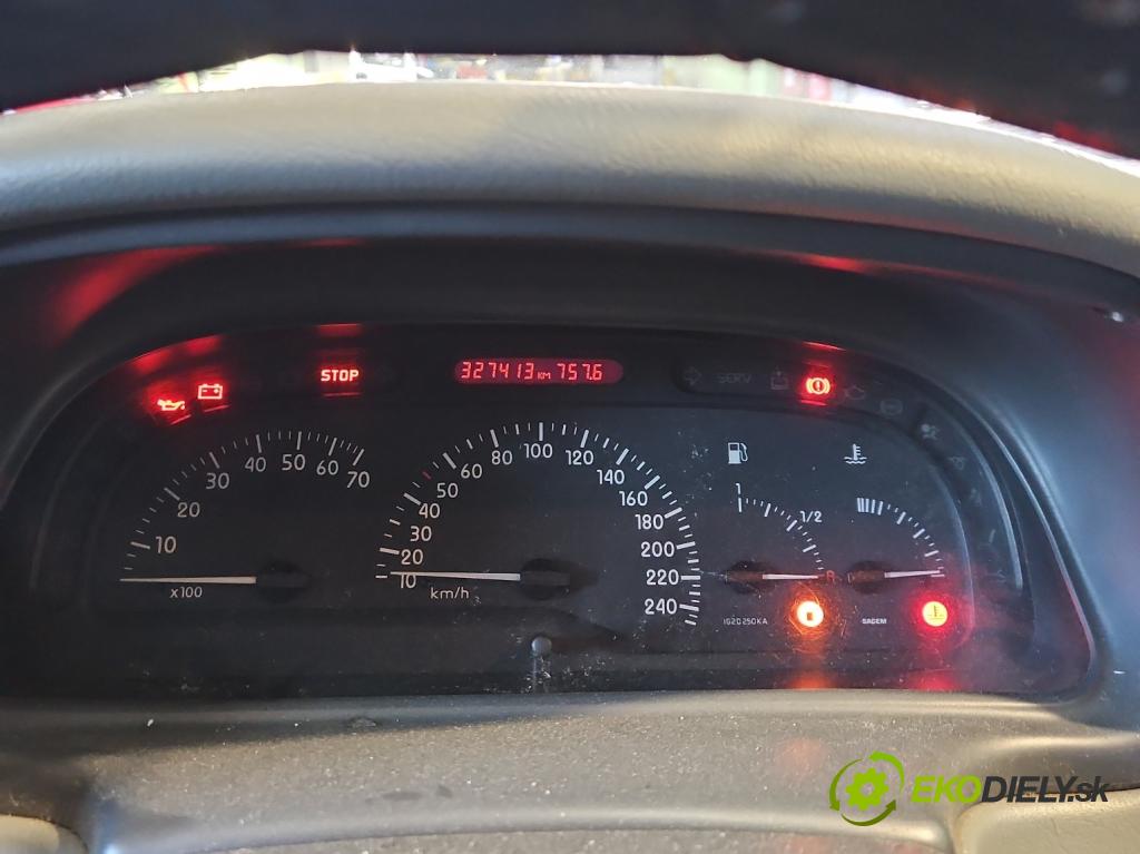 Renault Laguna I 1994-2001 1.6 16v 107 HP manual 79 kW 1598 cm3 5- prístrojovka/ budíky 8200022435C (Prístrojová doska)