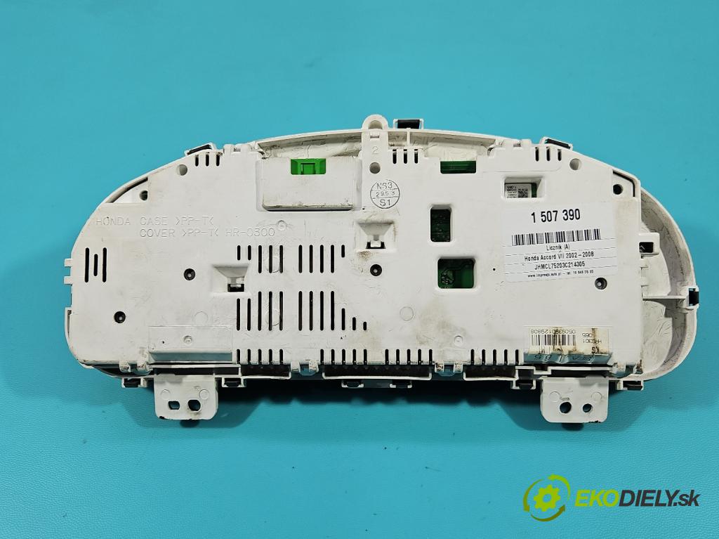 Honda Accord VII 2002-2008 2.0 16V 155 HP manual 114 kW 1998 cm3 4- prístrojovka/ budíky 78100-G100 (Prístrojová doska)