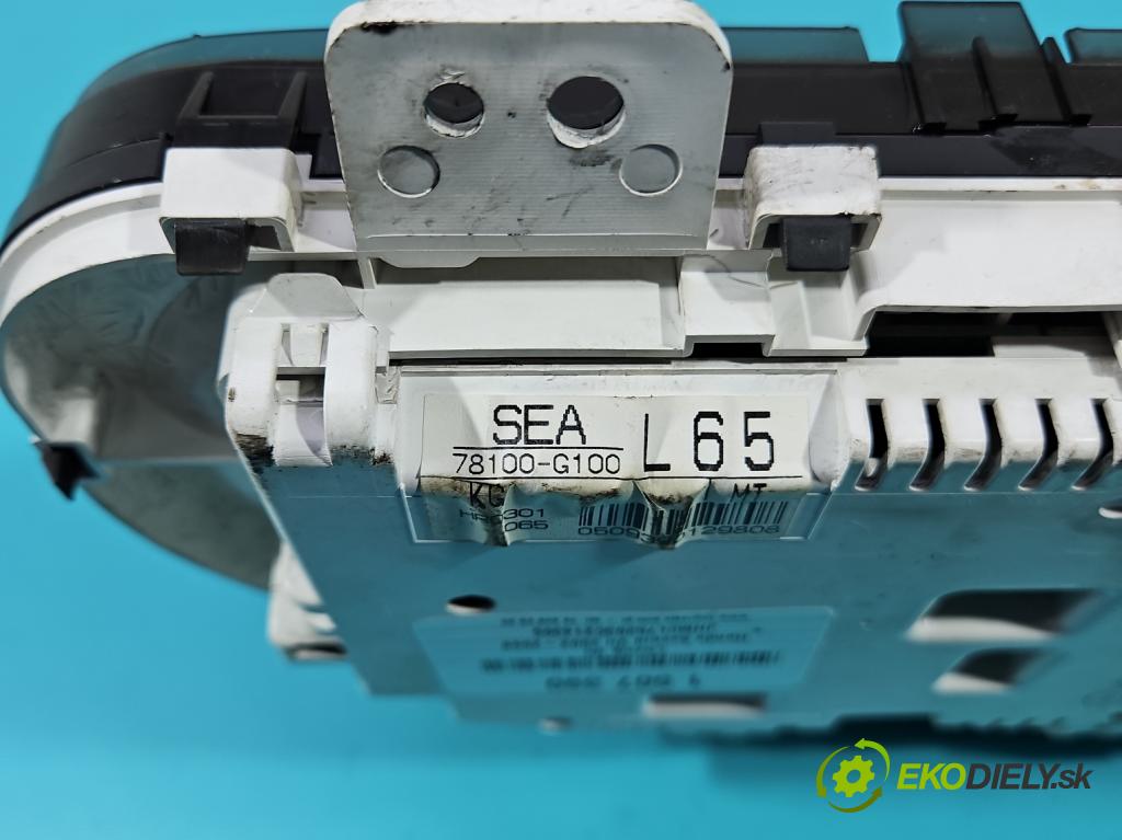 Honda Accord VII 2002-2008 2.0 16V 155 HP manual 114 kW 1998 cm3 4- prístrojovka/ budíky 78100-G100 (Prístrojová doska)