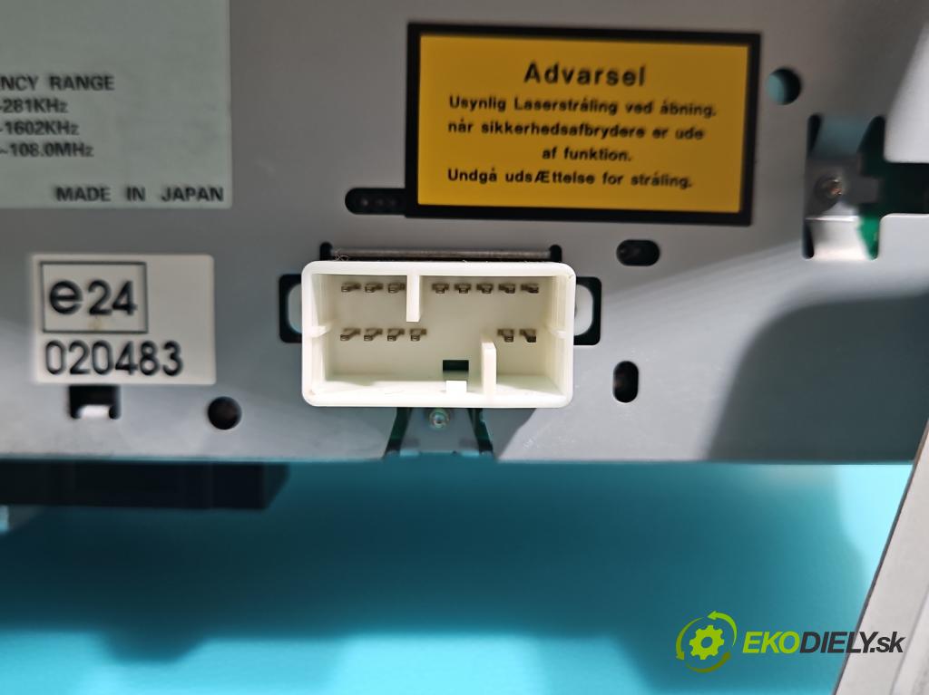 Honda Accord VII 2002-2008 2.0 16V 155 HP manual 114 kW 1998 cm3 4- Radio originál 39050-SEA-G110M1