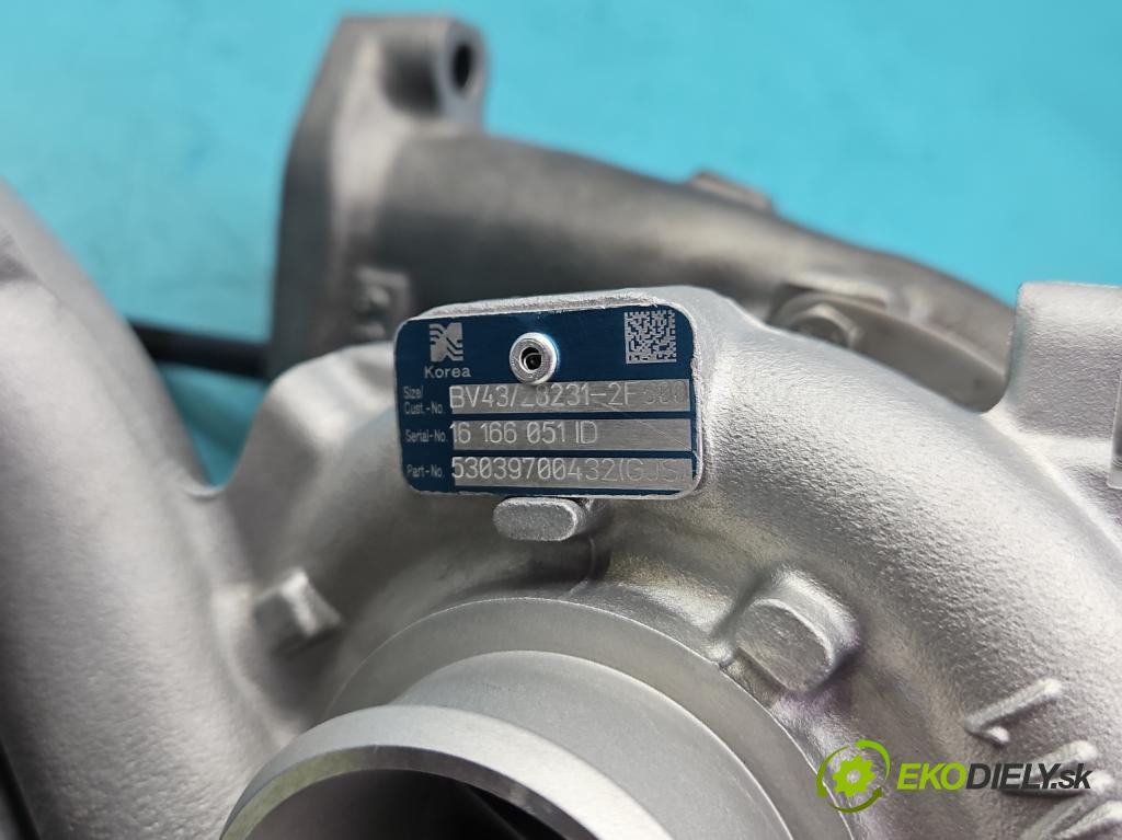 Kia Sorento III 2014-2020 2.0 crdi 185 hp automatic 136 kW 1999 cm3 5- Turbodmychadlo repasováno 53039700432