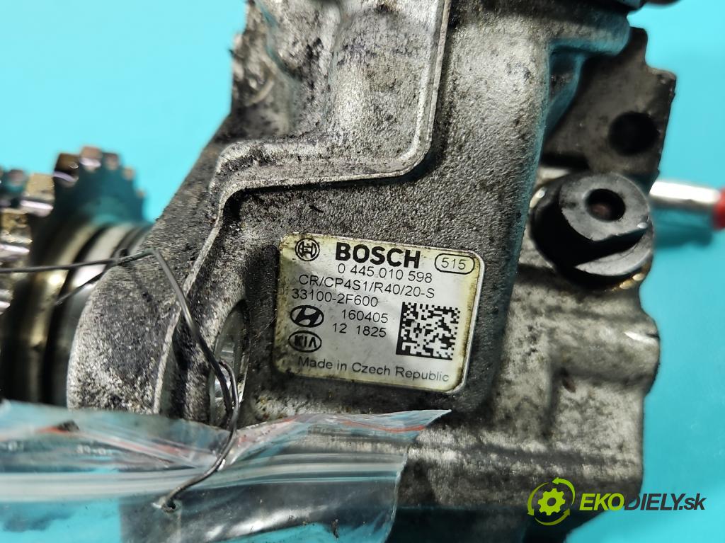 Kia Sorento III 2014-2020 2.0 crdi 185 HP automatic 136 kW 1999 cm3 5- čerpadlo vstrekovacia 0445010598 (Vstrekovacie čerpadlo)