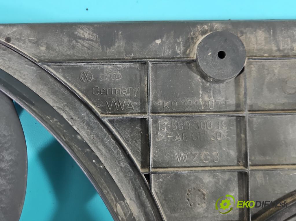 Vw Golf plus 1.9 tdi 105 hp manual 77 kW 1896 cm3 5- ventilátor chladič 1K0121207T