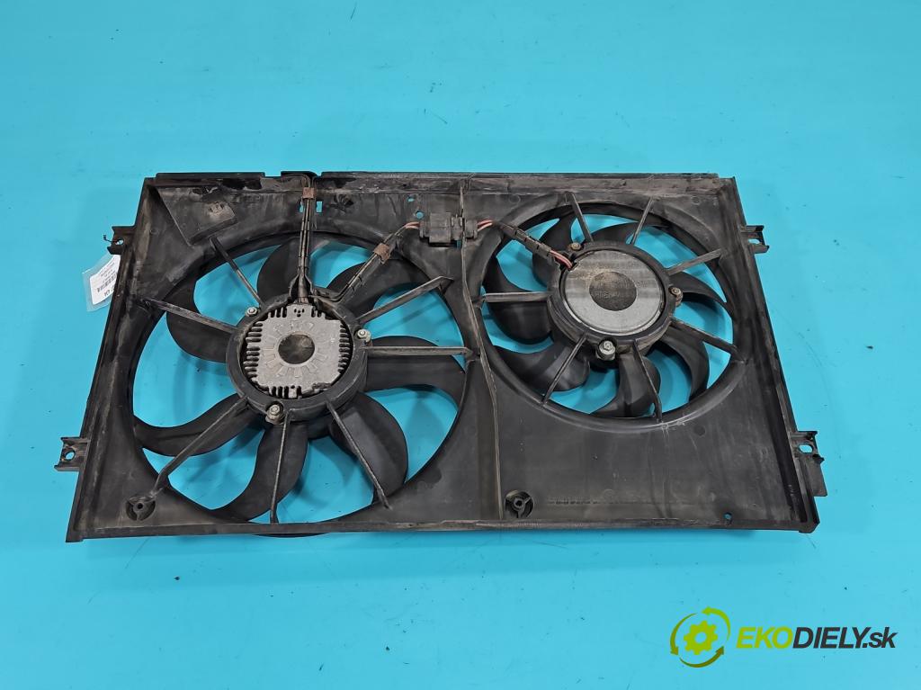 Vw Golf plus 1.9 tdi 105 hp manual 77 kW 1896 cm3 5- ventilátor chladič 1K0121207T
