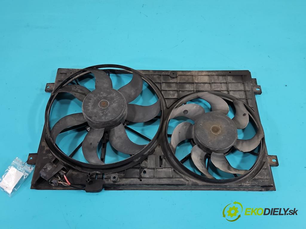 Vw Golf plus 1.9 tdi 105 hp manual 77 kW 1896 cm3 5- ventilátor chladič 1K0121207T