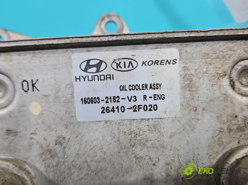 Kia Sorento III 2014-2020 2.0 crdi 185 hp automatic 136 kW 1999 cm3 5- Chladič olej: 26410-2F020