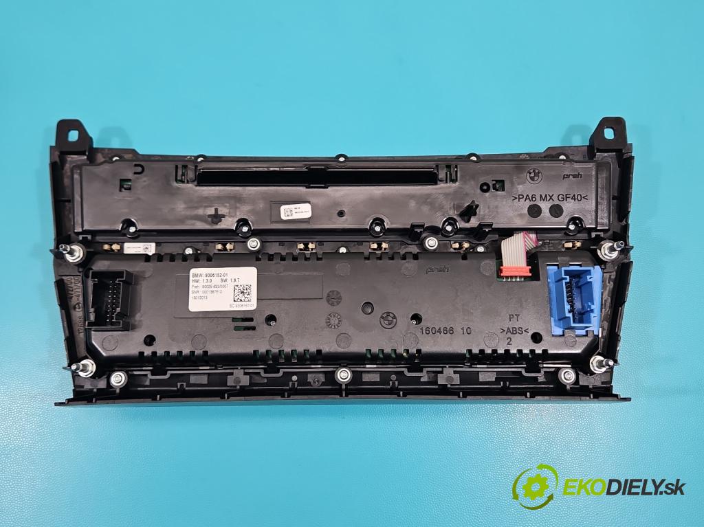 Bmw 5 F10 2010-2017 2.0b 184 hp automatic 135 kW 1997 cm3 4- palubní deska panel topení 9306152