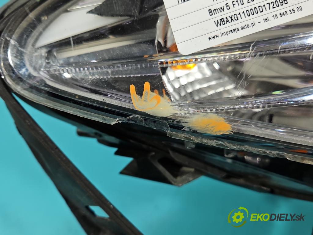 Bmw 5 F10 2010-2017 2.0b 184 hp automatic 135 kW 1997 cm3 4- světlo pravý 7203240 (Pravé přední světlo)