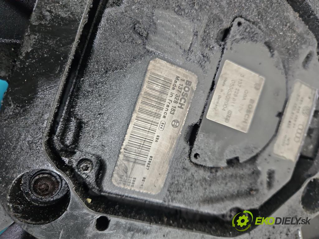 Audi A8 D3 2002-2009 3.0 tdi 232KM automatic 171 kW 2967 cm3 4- ventilátor chladič 0130706829