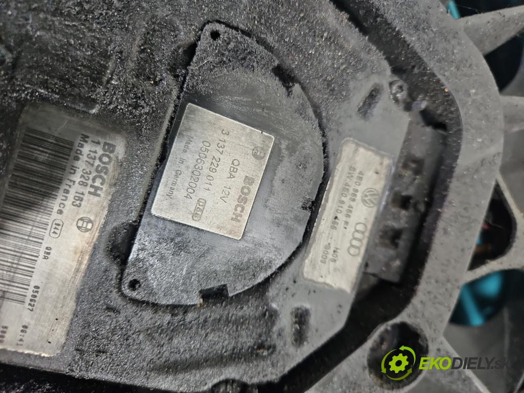 Audi A8 D3 2002-2009 3.0 tdi 232KM automatic 171 kW 2967 cm3 4- ventilátor chladič 0130706829