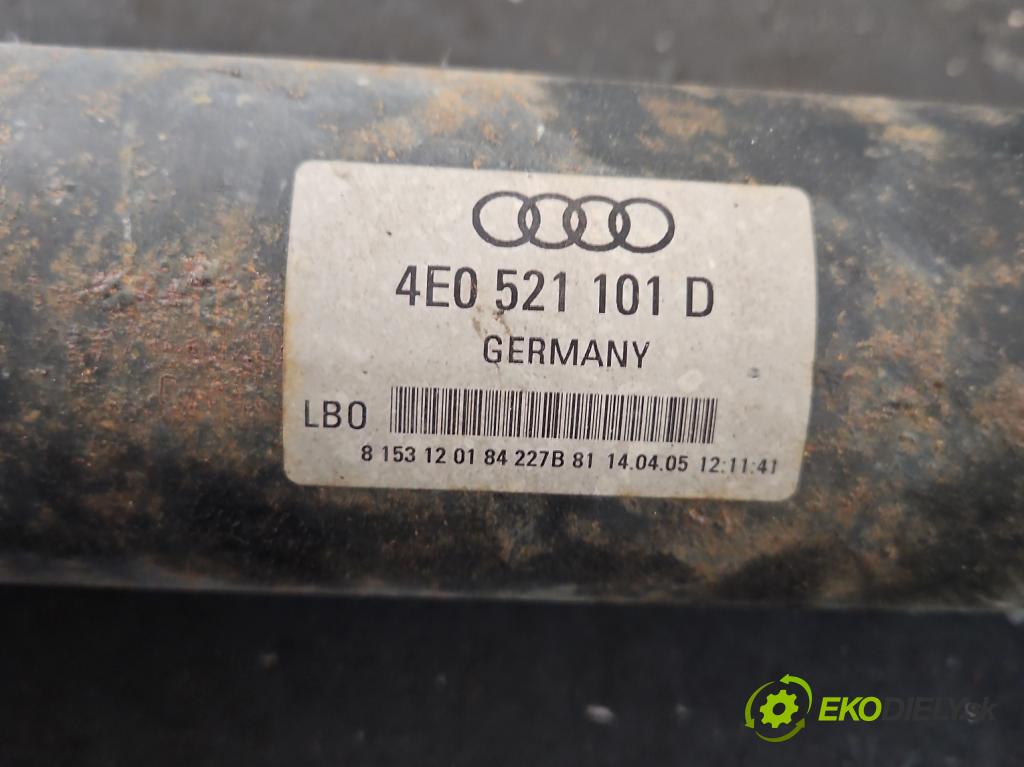 Audi A8 D3 2002-2009 3.0 tdi 232KM automatic 171 kW 2967 cm3 4- hřídel hnací zadní 4E0521101D (Kardanový hřídel)
