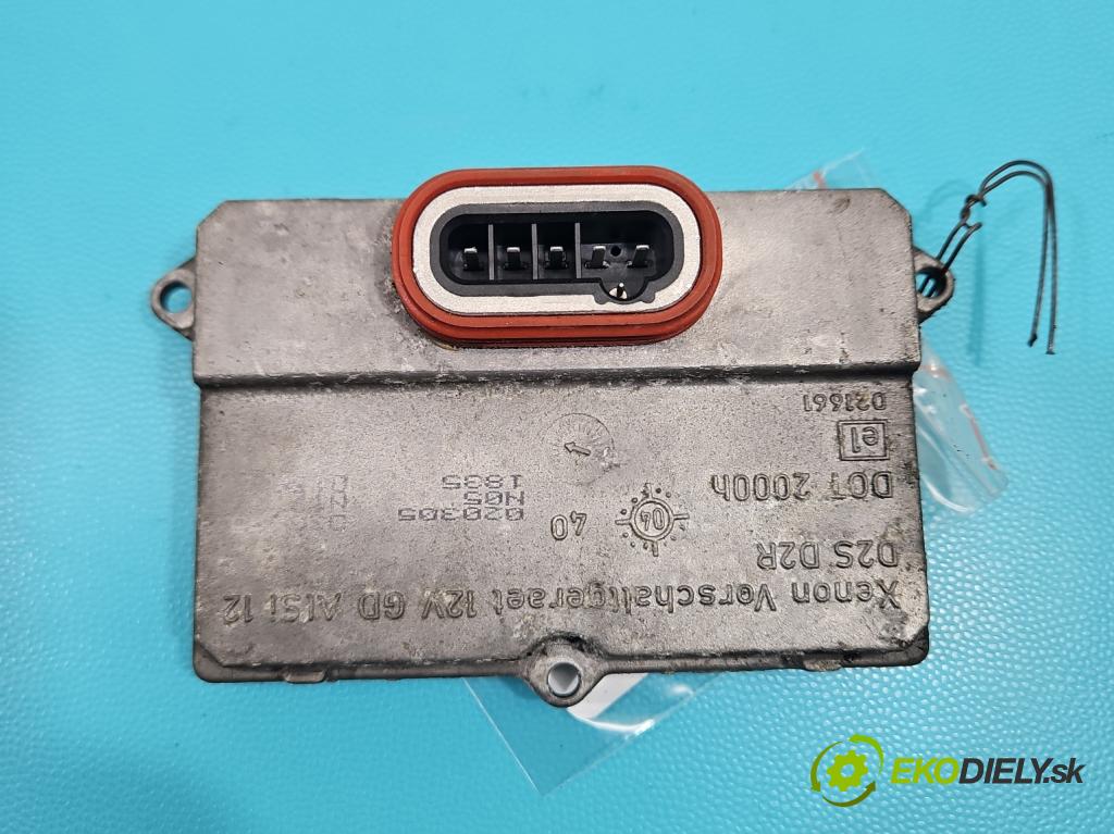 Audi A8 D3 2002-2009 3.0 tdi 232KM automatic 171 kW 2967 cm3 4- střídač: xenon 5DV008290-00 (Riadiaca jednotka xenónu)