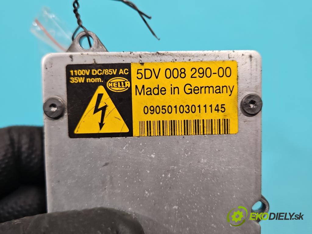 Audi A8 D3 2002-2009 3.0 tdi 232KM automatic 171 kW 2967 cm3 4- střídač: xenon 5DV008290-00 (Riadiaca jednotka xenónu)