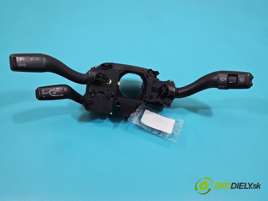 Audi A8 D3 2002-2009 3.0 tdi 232KM automatic 171 kW 2967 cm3 4- prepínač komplex: 4E0910549 (Prepínacie páčky pod volantom)