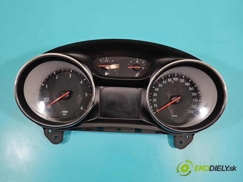 Opel Astra V  2015-2022 1.5 cdti 105 HP manual 77 kW 1496 cm3 5- prístrojovka/ budíky 39207948 (Prístrojová doska)