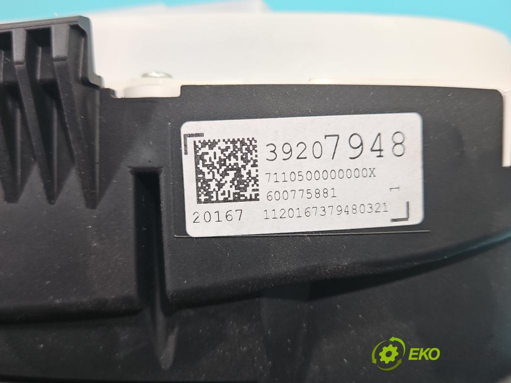 Opel Astra V  2015-2022 1.5 cdti 105 HP manual 77 kW 1496 cm3 5- prístrojovka/ budíky 39207948 (Prístrojová doska)