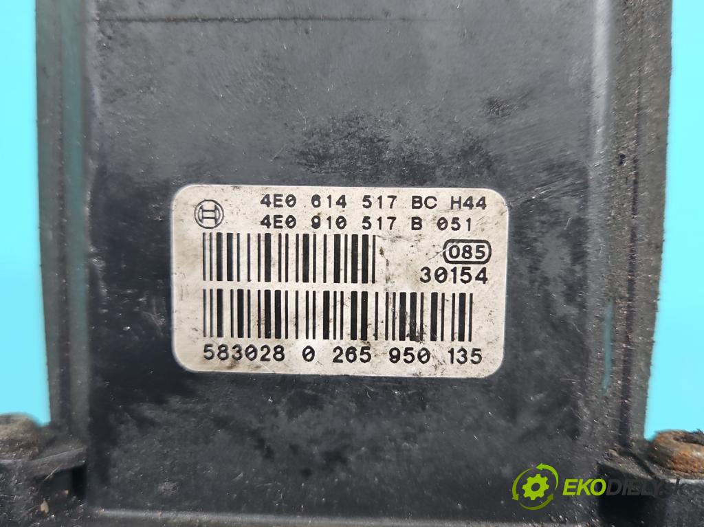 Audi A8 D3 2002-2009 3.0 tdi 232KM automatic 171 kW 2967 cm3 4- čerpadlo abs 0265225294 (Pumpa ABS)