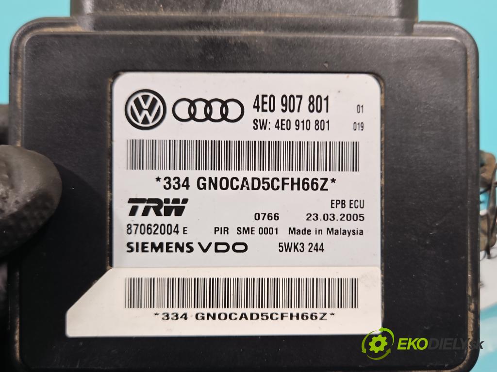 Audi A8 D3 2002-2009 3.0 tdi 232KM automatic 171 kW 2967 cm3 4- riadiaca jednotka ostatné 4E0907801