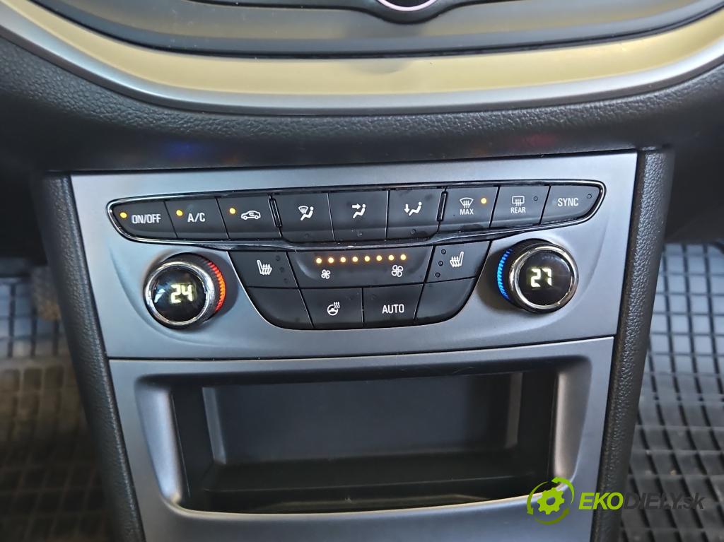 Opel Astra V  2015- 1.5 cdti 105 hp manual 77 kW 1496 cm3 5- palubní deska panel topení 39158163
