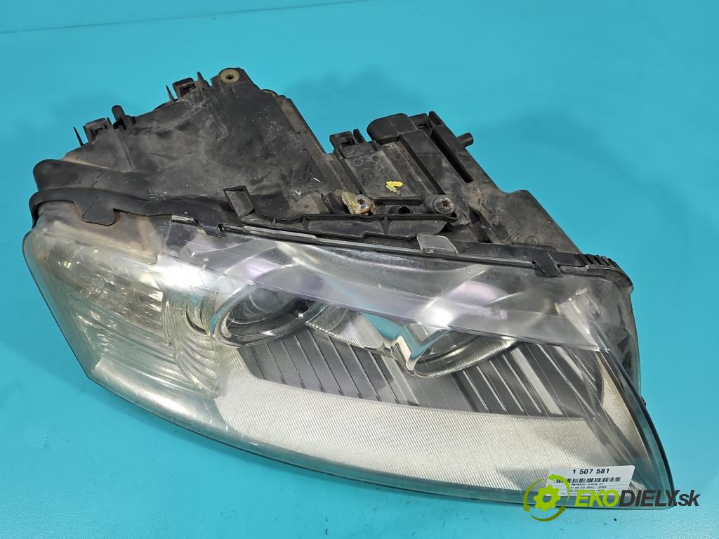 Audi A8 D3 2002-2009 3.0 tdi 232KM automatic 171 kW 2967 cm3 4- světlo pravý  (Pravé přední světlo)