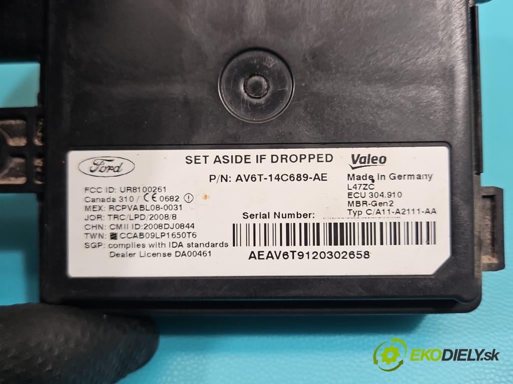 Ford Focus Mk3 2010-2018 1.6 tdci 116 HP manual 85 kW 1560 cm3 5- riadiaca jednotka ostatné AEAV6T9120302658