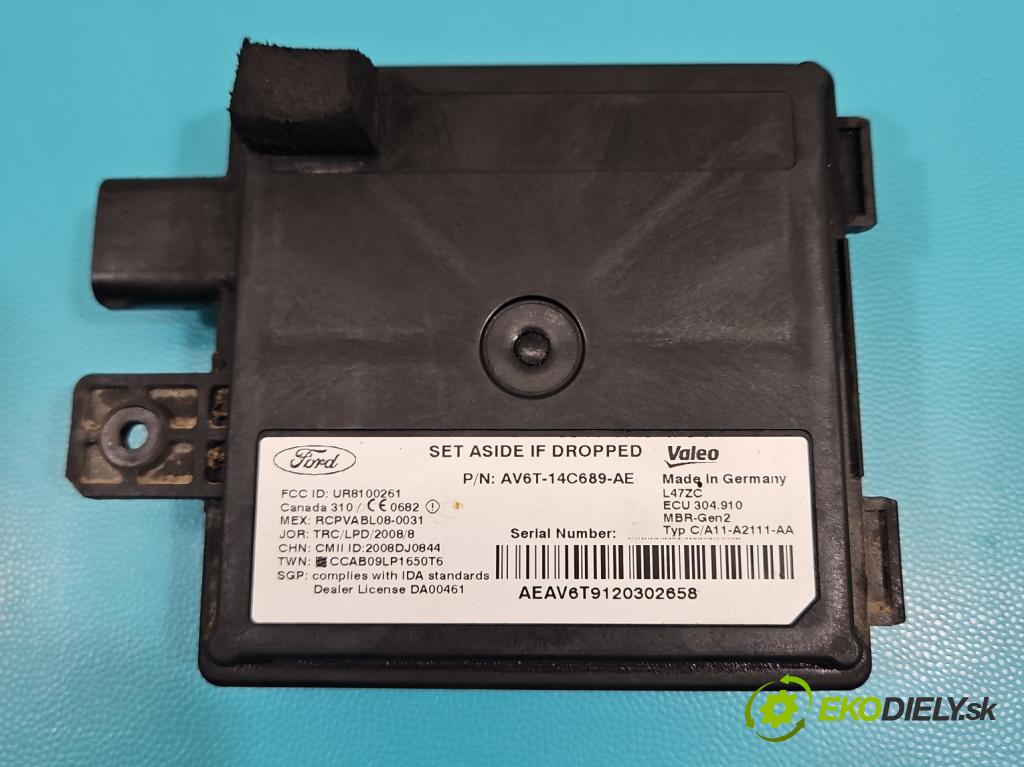 Ford Focus Mk3 2010-2018 1.6 tdci 116 HP manual 85 kW 1560 cm3 5- riadiaca jednotka ostatné AEAV6T9120302658
