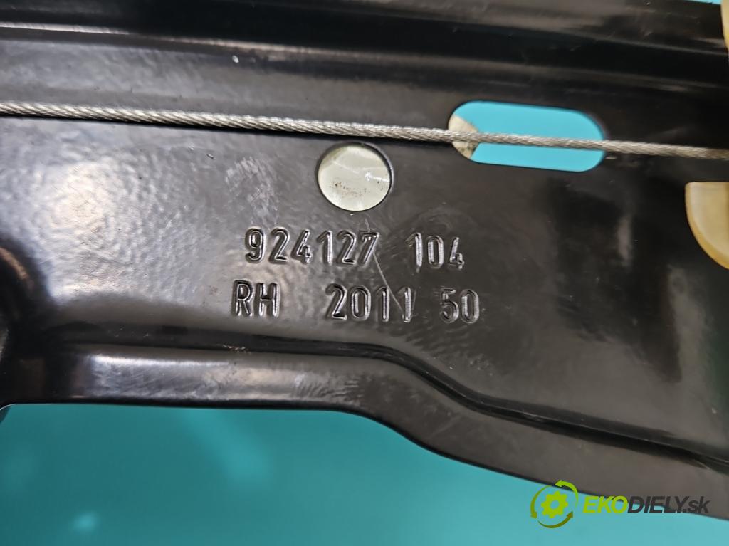 Ford Focus Mk3 2010-2018 1.6 tdci 116 HP manual 85 kW 1560 cm3 5- mechanizmus okna predné pravý