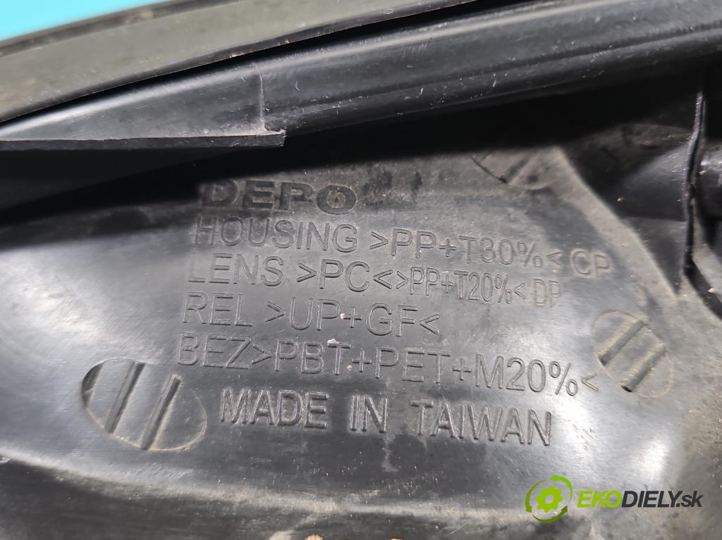 Kia Sportage II 2004-2010 2.0 16V 141 HP manual 104 kW 1975 cm3 5- Reflektor: pravý  (Svetlo predné pravé)