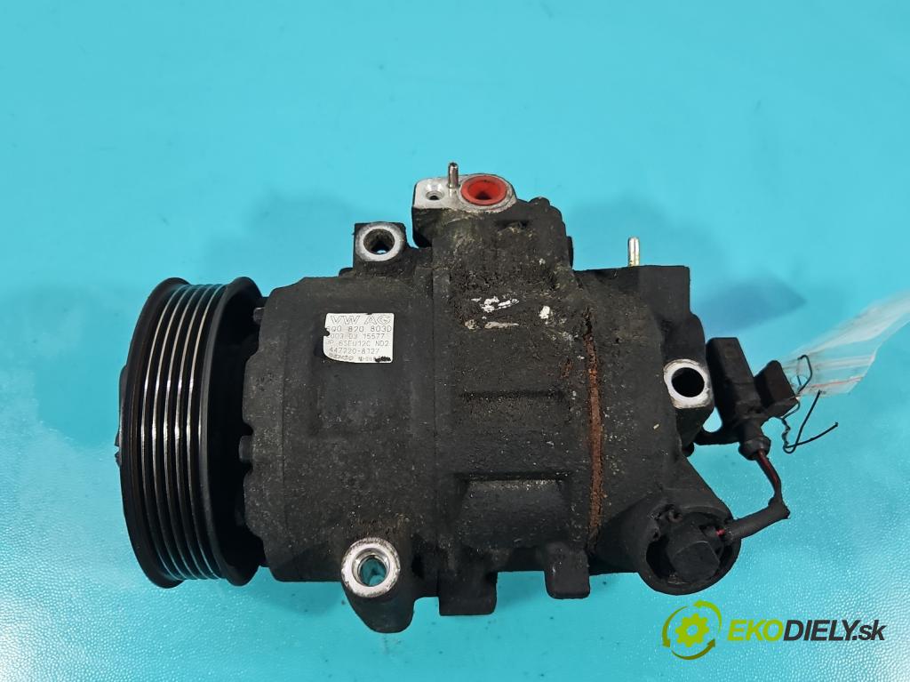 Seat Cordoba II 6L 2002-2008 1.4 tdi 75 HP manual 55 kW 1422 cm3 4- Kompresor: klimatizácie 6Q0820803D (Kompresor klimatizácie)