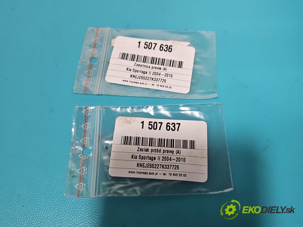 Kia Sportage II 2004-2010 2.0 16V 141 HP manual 104 kW 1975 cm3 5- náboj pravé  (Náboj kolesa)