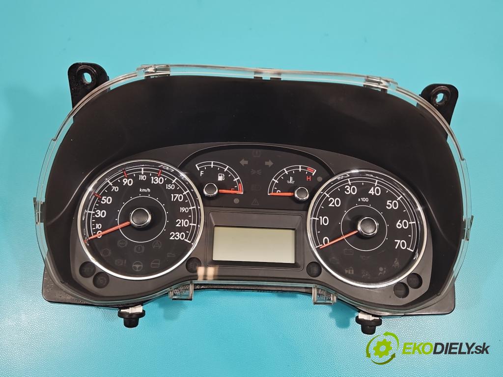 Fiat Punto Grande 1.4 8V 77 HP manual 57 kW 1368 cm3 5- prístrojovka/ budíky 51828071 (Prístrojová doska)