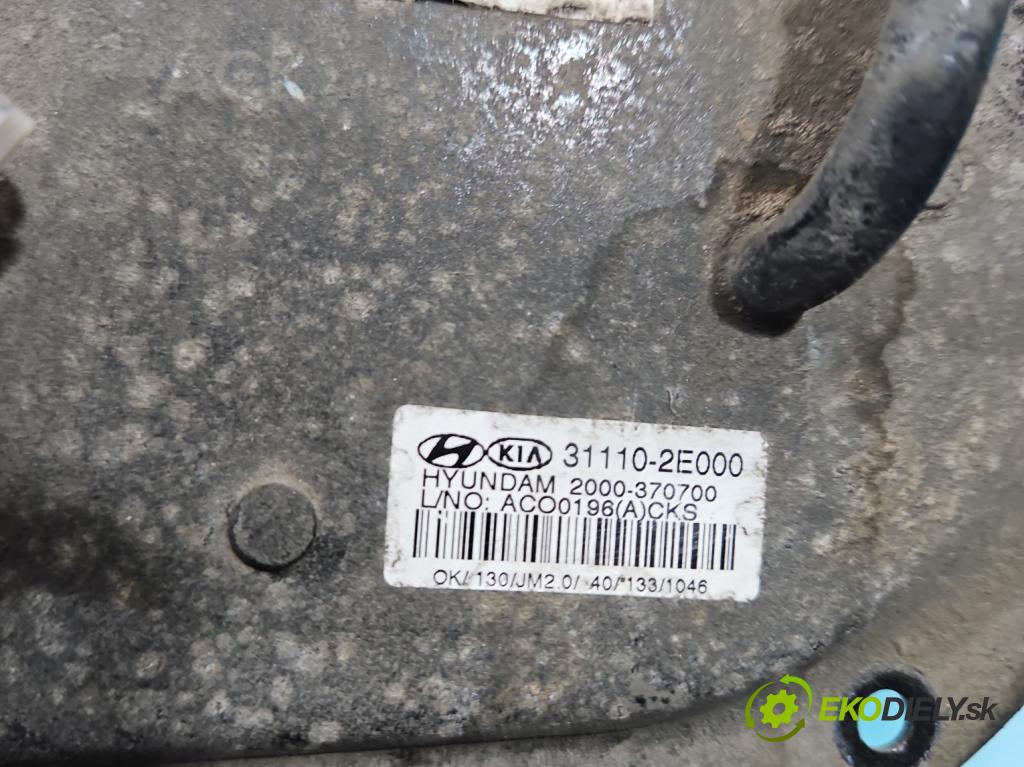 Kia Sportage II 2004-2010 2.0 16V 141 hp manual 104 kW 1975 cm3 5- čerpadlo paliva 31110-2E000