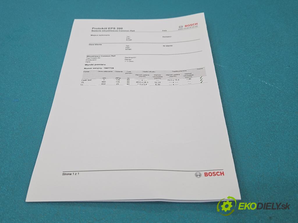 Fiat Ducato III 2006-2014 2.2 jtd 101 HP manual 74 kW 2198 cm3 5- vstrek 6C1Q-9K546-AC (Vstrekovač paliva)