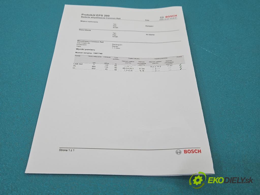 Fiat Ducato III 2006-2014 2.2 jtd 101 HP manual 74 kW 2198 cm3 5- vstrek 6C1Q-9K546-AC (Vstrekovač paliva)