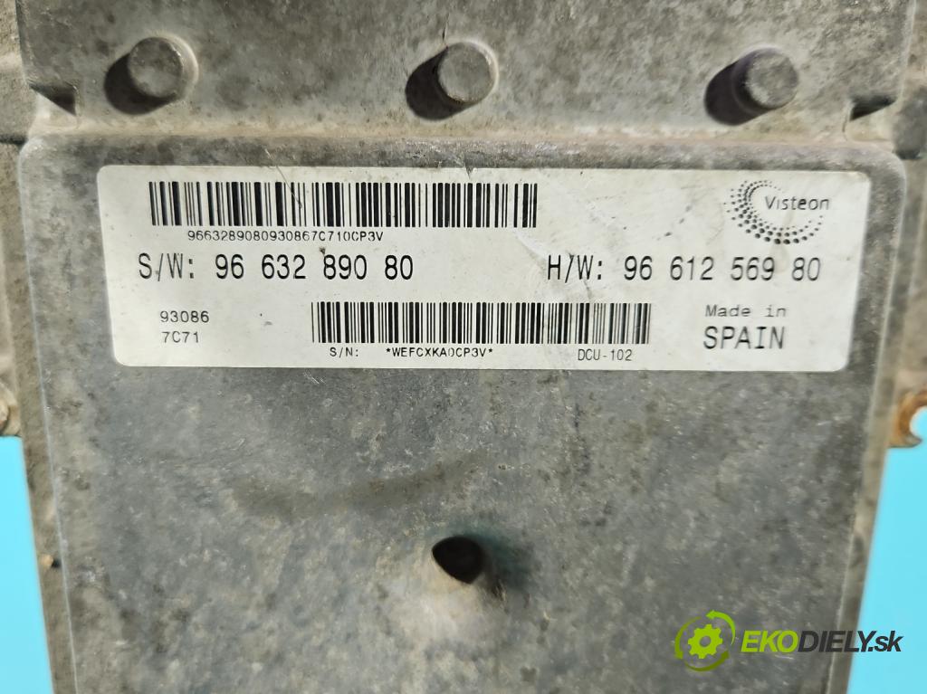 Fiat Ducato III 2006-2014 2.2 jtd 101 HP manual 74 kW 2198 cm3 5- riadiaca jednotka motora 9663289080