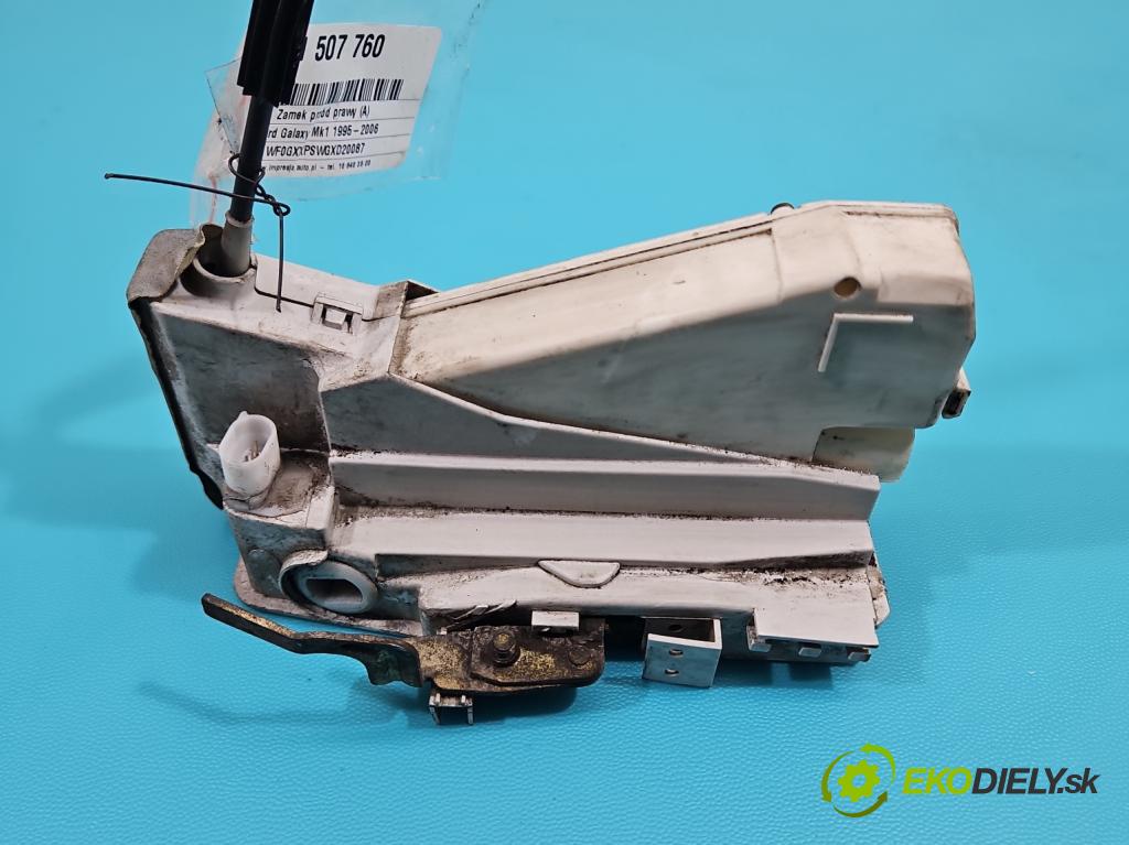 Ford Galaxy Mk1 1995-2006 2.3 16v 145 HP manual 107 kW 2295 cm3 5- zámok predné pravý 93BG-220A20DD