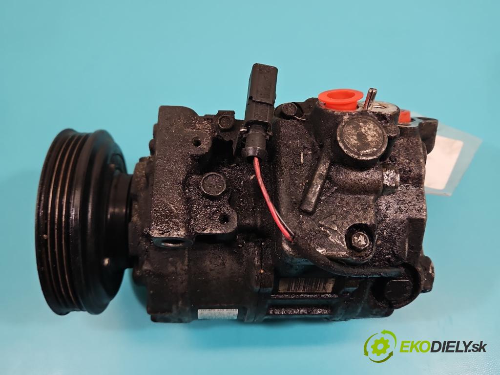 Audi A4 B6 2000-2004 1.9 tdi 131 HP manual 96 kW 1896 cm3 4- Kompresor: klimatizácie 8E0260805AB (Kompresor klimatizácie)