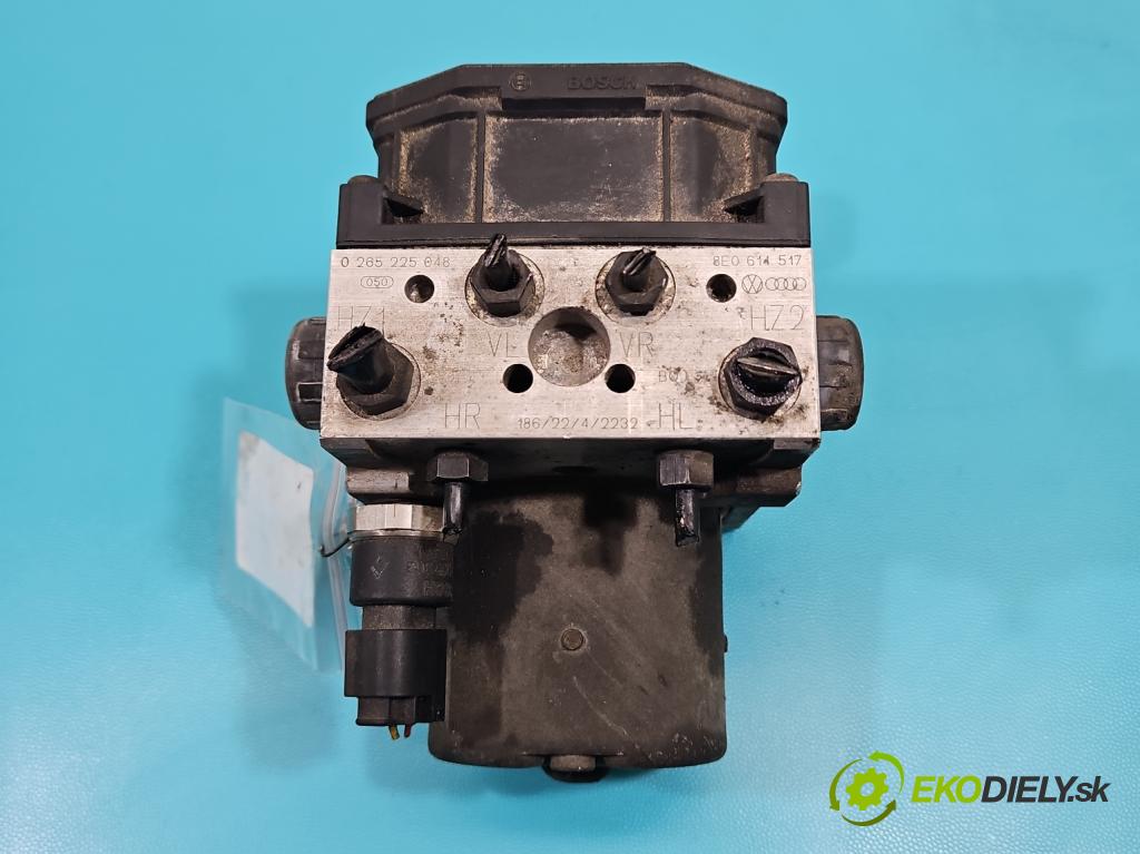 Audi A4 B6 2000-2004 1.9 tdi 131 HP manual 96 kW 1896 cm3 4- čerpadlo abs 0265225048 (Pumpa ABS)