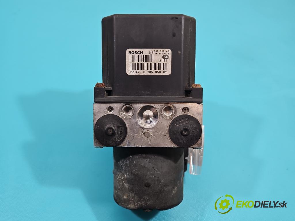 Audi A4 B6 2000-2004 1.9 tdi 131 HP manual 96 kW 1896 cm3 4- čerpadlo abs 0265225048 (Pumpa ABS)