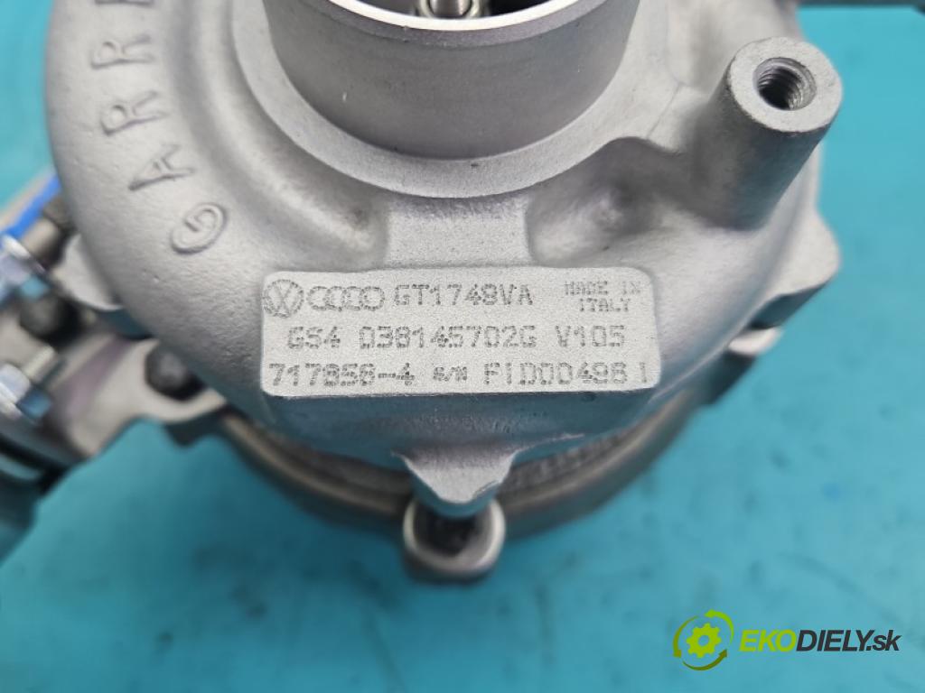 Audi A4 B6 2000-2004 1.9 tdi 131 hp manual 96 kW 1896 cm3 4- Turbodmychadlo repasováno 717858-4