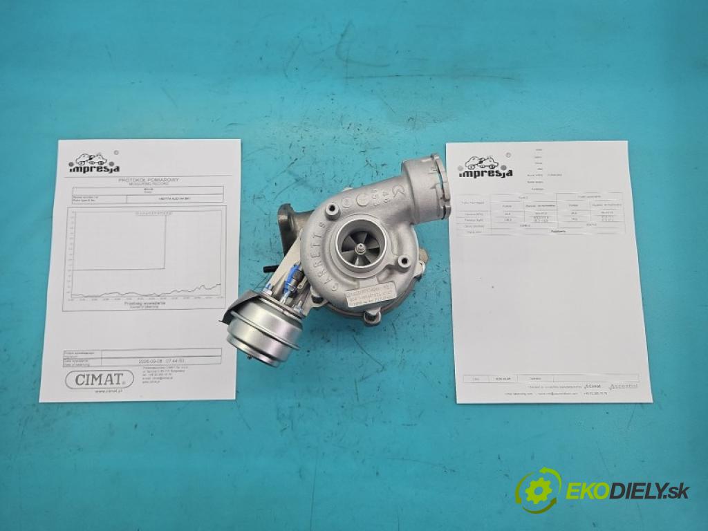 Audi A4 B6 2000-2004 1.9 tdi 131 hp manual 96 kW 1896 cm3 4- Turbodmychadlo repasováno 717858-4