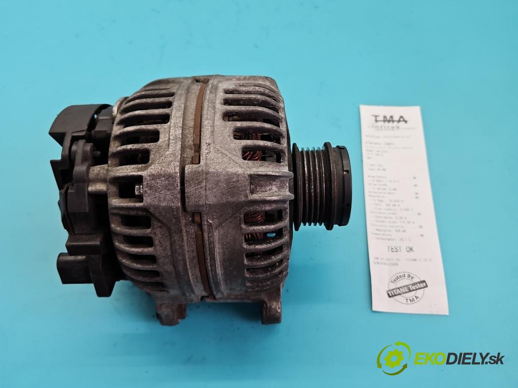 Audi A4 B6 2000-2004 1.9 tdi 131 HP manual 96 kW 1896 cm3 4- Alternator 028903029Q (Alternátor)