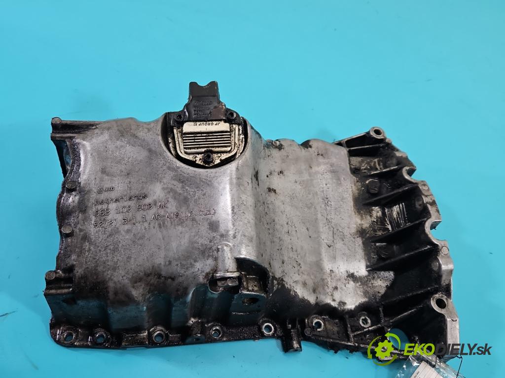 Audi A4 B6 2000-2004 1.9 tdi 131 hp manual 96 kW 1896 cm3 4- vana olejová 06B103603AK (Olejová vana)