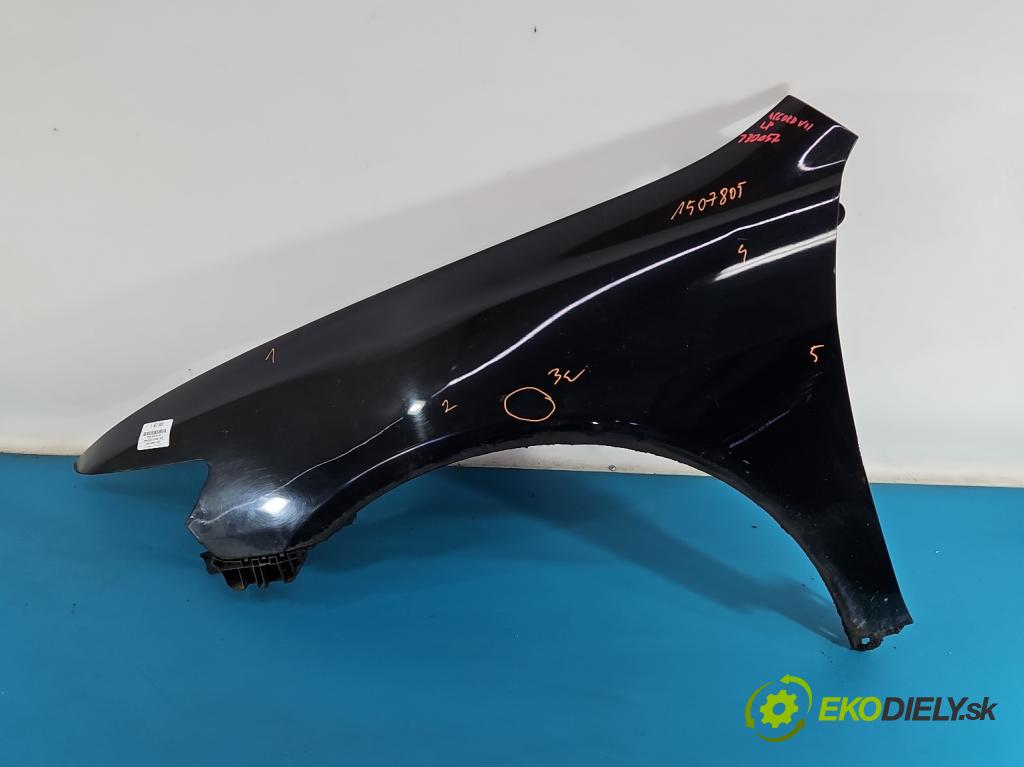 Honda Accord VII 2002-2008 2.0 16V 155 hp manual 114 kW 1998 cm3 4- blatnik přední levý  (Levý přední blatník)