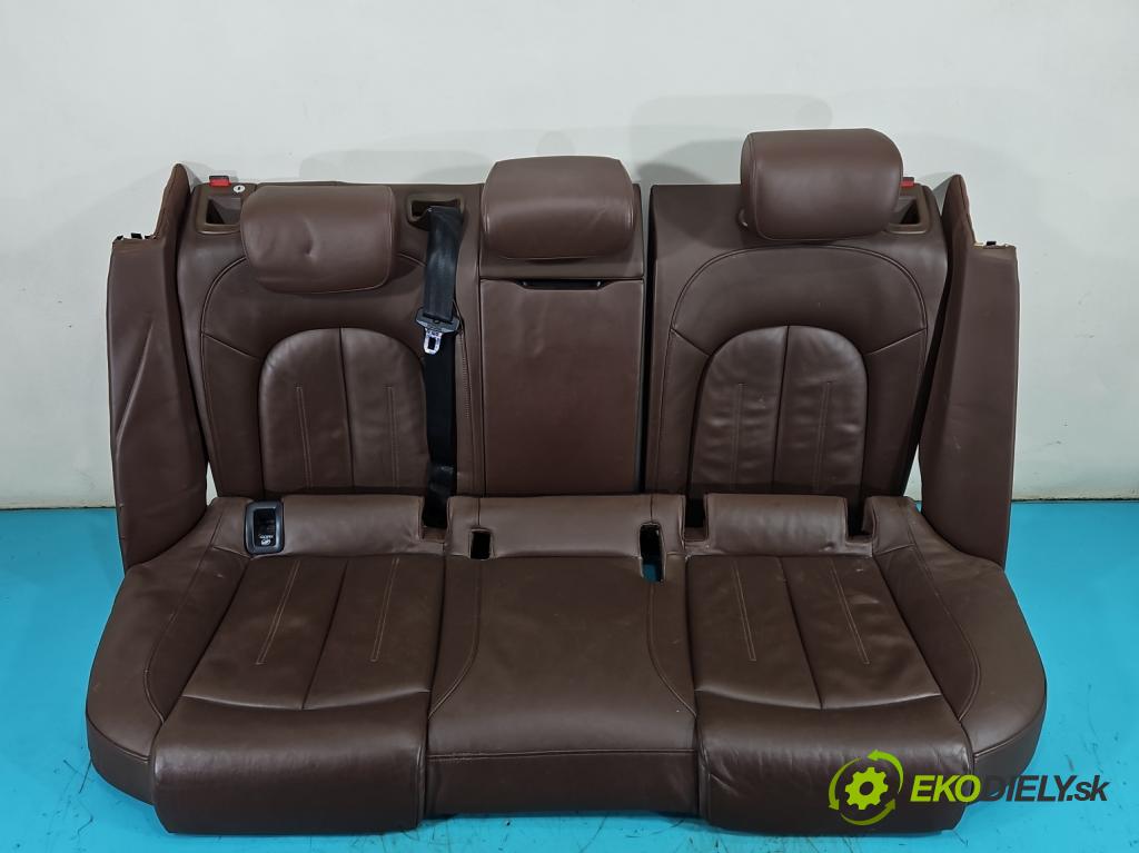 Audi A6 C7 2011-2018 3.0 tdi 204 HP automatic 150 kW 2967 cm3 4- Pohovka: zadné  (Sedadlo)